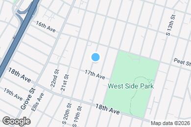 Map image of the property - 596 S 19th St