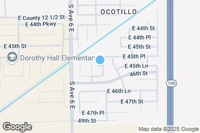 Map image of the property - 4558 S Jojoba Ave