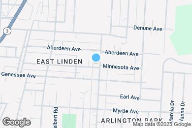 Map image of the property - 2519 Parkwood Ave