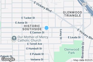 Map image of the property - 1317 E Cannon St