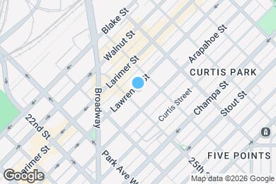 Map image of the property - 2530 Lawrence St