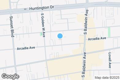 Map image of the property - 821 Arcadia Ave