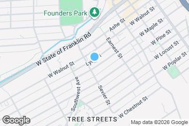 Map image of the property - 424 W Maple St