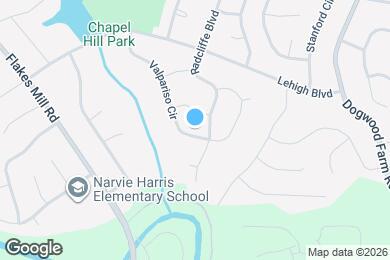 Map image of the property - 3838 Valpariso Cir