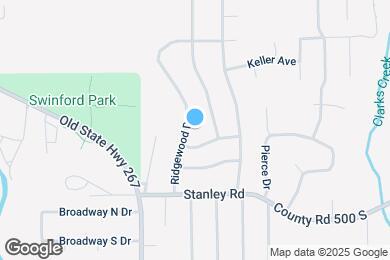 Map image of the property - 955 Ridgewood Dr