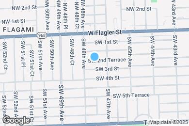 Map image of the property - 4752 SW 2nd Ter