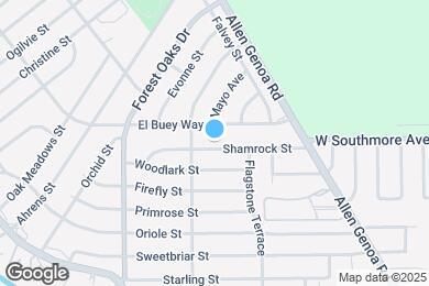 Map image of the property - 5519 Shamrock St