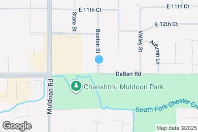 Map image of the property - 1321 Boston St