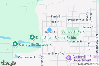 Map image of the property - 813 Tippit St