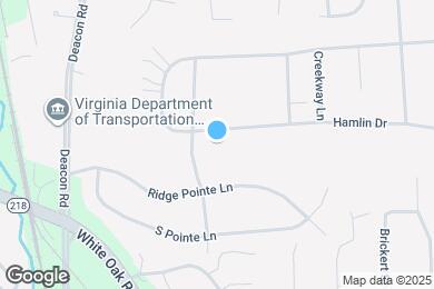 Map image of the property - 104 Hamlin Dr