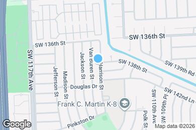 Map image of the property - 13800 Harrison St