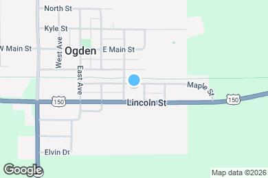 Map image of the property - 306 E Maple St
