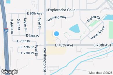 Map image of the property - 875 E 78th Ave