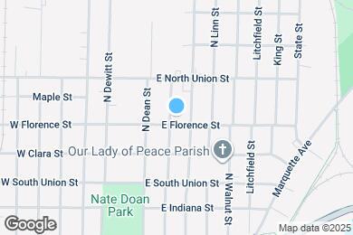 Map image of the property - 702 N Catherine St