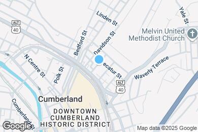 Map image of the property - 225 Charles St