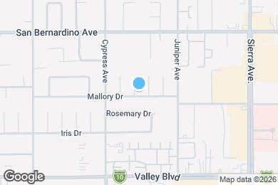 Map image of the property - 9865 Pepper Ave