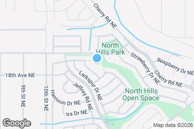Map image of the property - 1340 Bellflower Dr NE