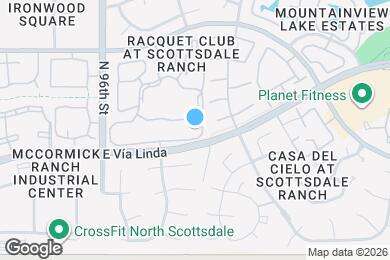 Map image of the property - 9708 East Vía Linda-SI FL1-ID1545786P
