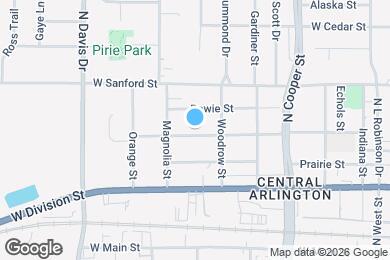 Map image of the property - Room in House on Houston St