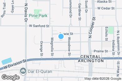 Map image of the property - Room in Single Family Home on Houston St