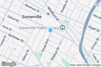 Map image of the property - 64 Vinal Ave