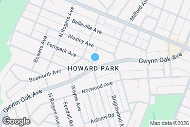 Map image of the property - 5118 Gwynn Oak Ave