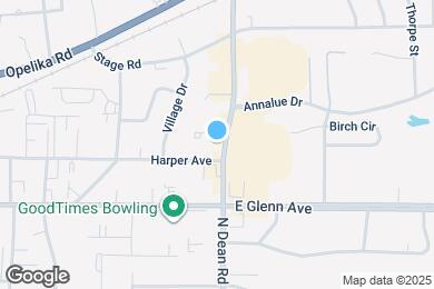 Map image of the property - 313 N Dean Rd