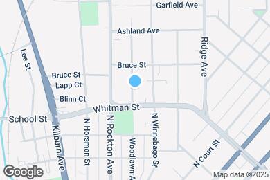 Map image of the property - 923 Woodlawn Ave