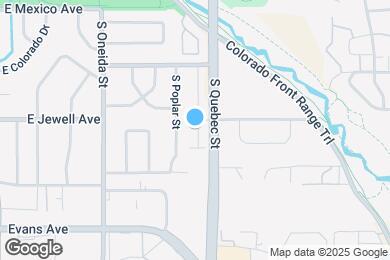 Map image of the property - 1957 S Poplar Ct