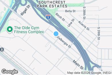 Map image of the property - 3593 Dalbergia St