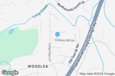 Map image of the property - 2124 Colony Hill Dr