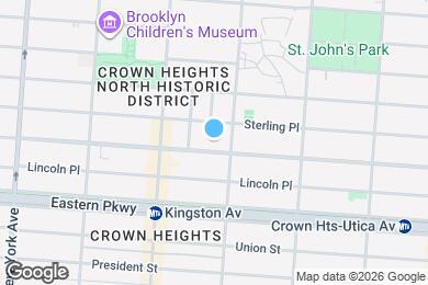 Map image of the property - Spacious 2BR w/ Laundry, Pets OK, Backyard & Lounge | Steps to Brower Park & 3/4/C Trains