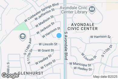 Map image of the property - 11559 W Buchanan St