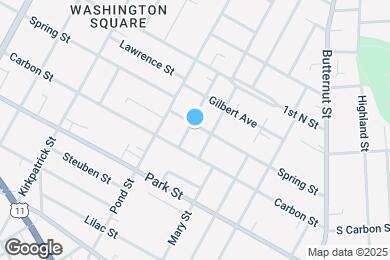 Map image of the property - 110 Herbert St