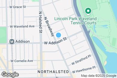 Map image of the property - 632-42 W Addison