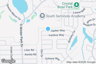 Map image of the property - 507 Jupiter Way