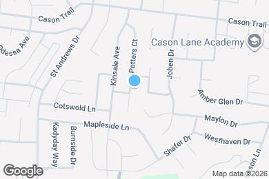 Map image of the property - 1811 Potters Ct