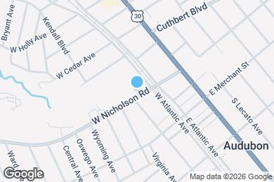 Map image of the property - 117 W Nicholson Rd
