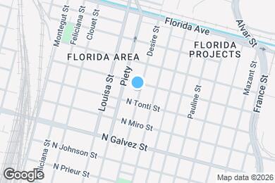 Map image of the property - 2328 Desire St