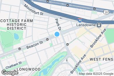Map image of the property - 909 Beacon St