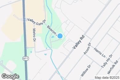 Map image of the property - 1720 Beacon Ln