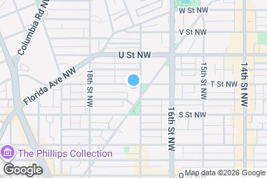 Map image of the property - 1830 17th St NW