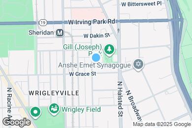 Map image of the property - 3817 N Fremont St