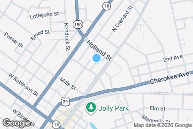 Map image of the property - 916 Northside Dr