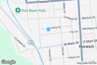 Map image of the property - 54 Fair St