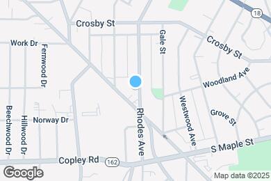 Map image of the property - 226 Rhodes Ave
