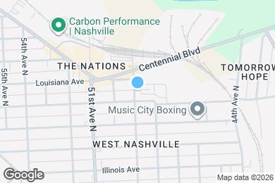 Map image of the property - 1206 49th Ave N