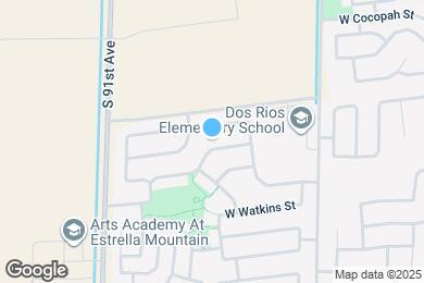 Map image of the property - 8842 W Hilton Ave