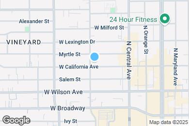 Map image of the property - 377 W California Ave