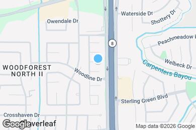 Map image of the property - 14614 Twisted Pecan Ct